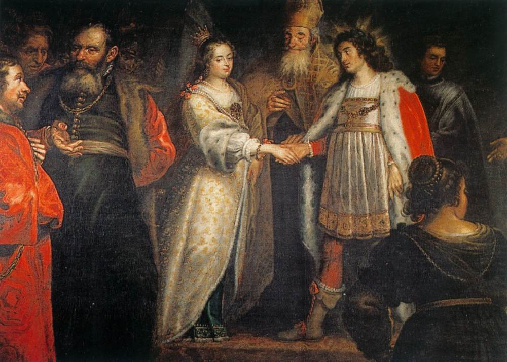 Wedding of St Alexius