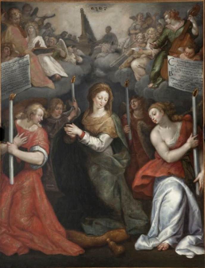 The Virgin and Angels Singing the Magnificat