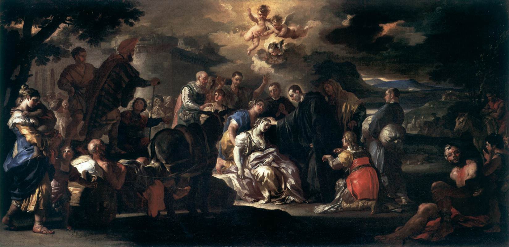 St Maurus Healing the Sick
