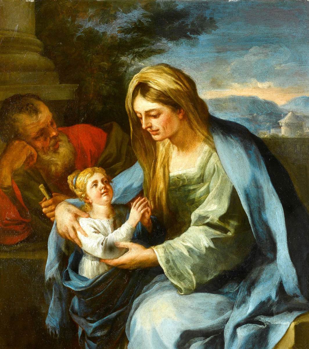 St Anne and the Virgin
