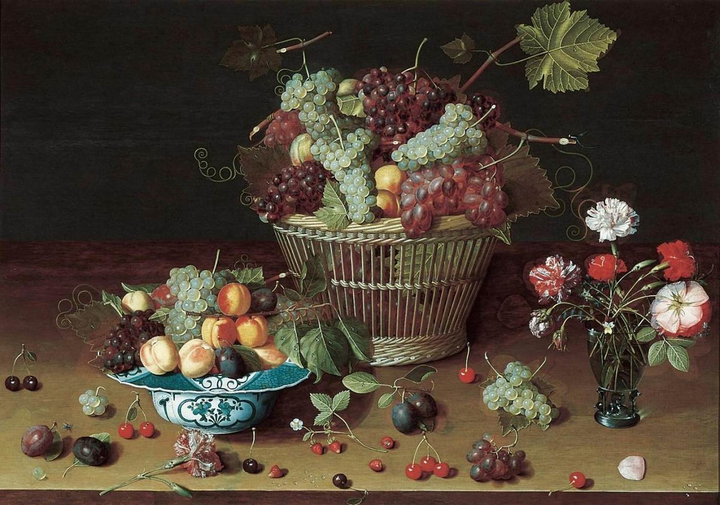 Still-Life with Fruit and Flowers