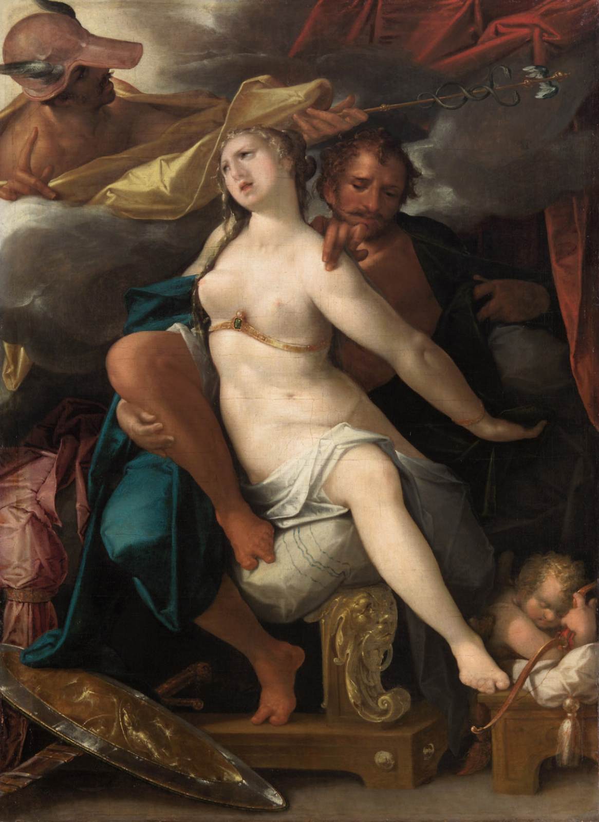 Venus and Mars, Warned by Mercury