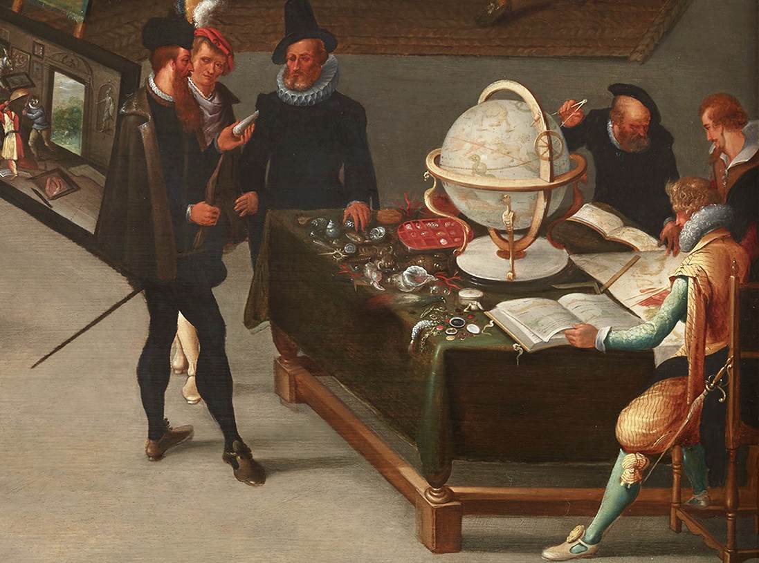 A Collector's Cabinet (detail)