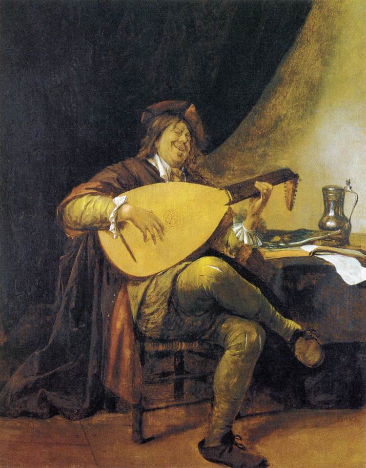 Self-Portrait as a Lutenist