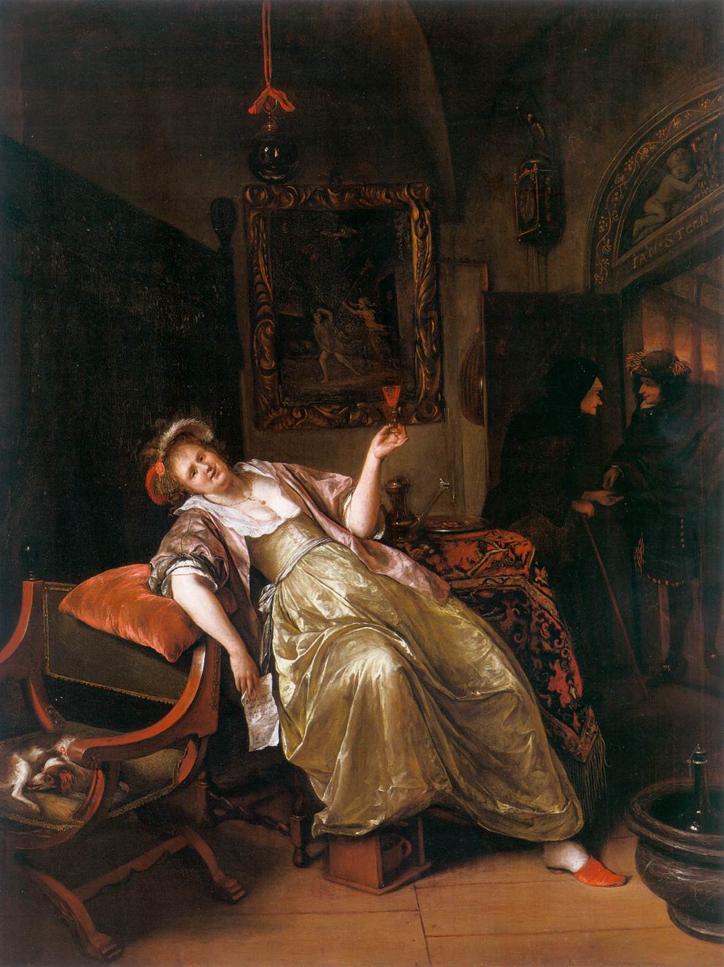 Arrival of a Visitor