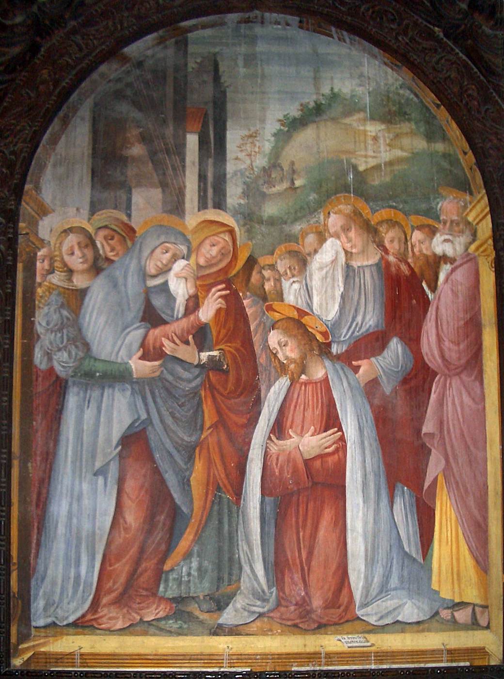 Christ Taking Leave of His Mother