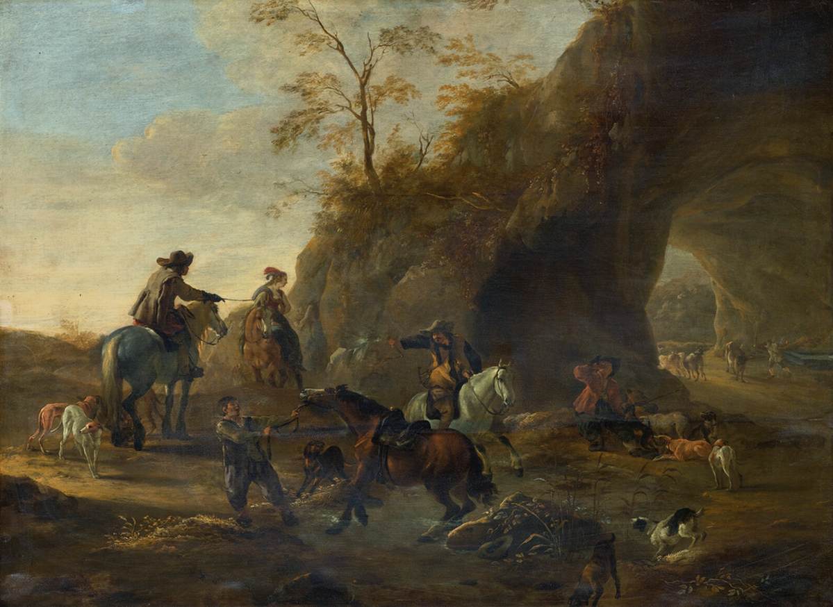 Landscape with Horsemen