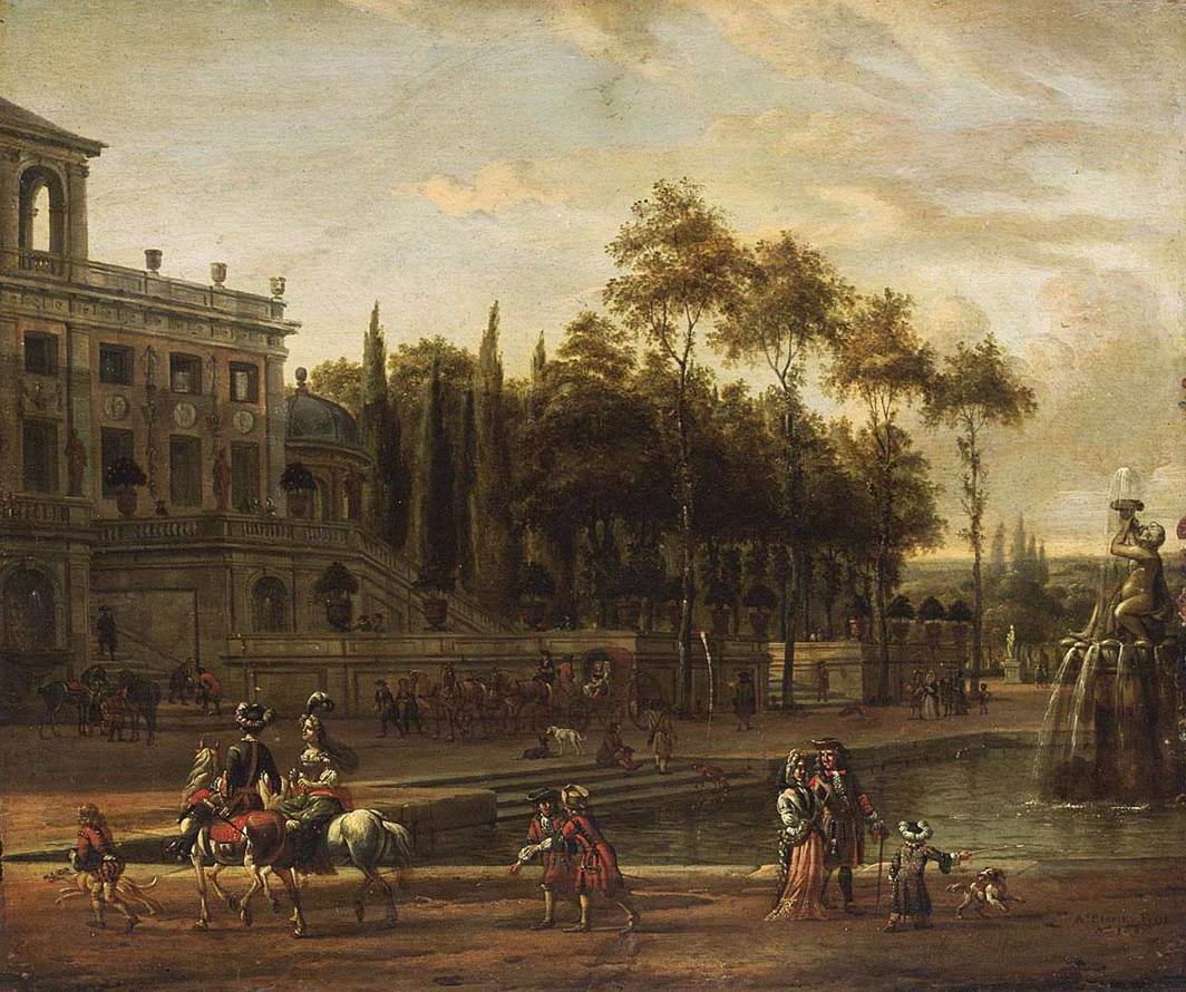 Italianate Park Landscape