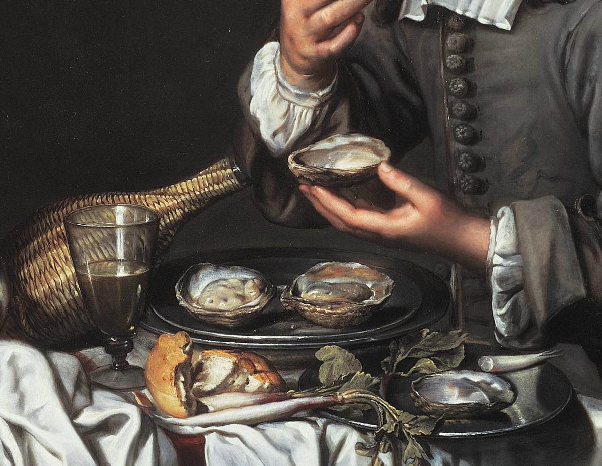 The Oyster Eater (detail)