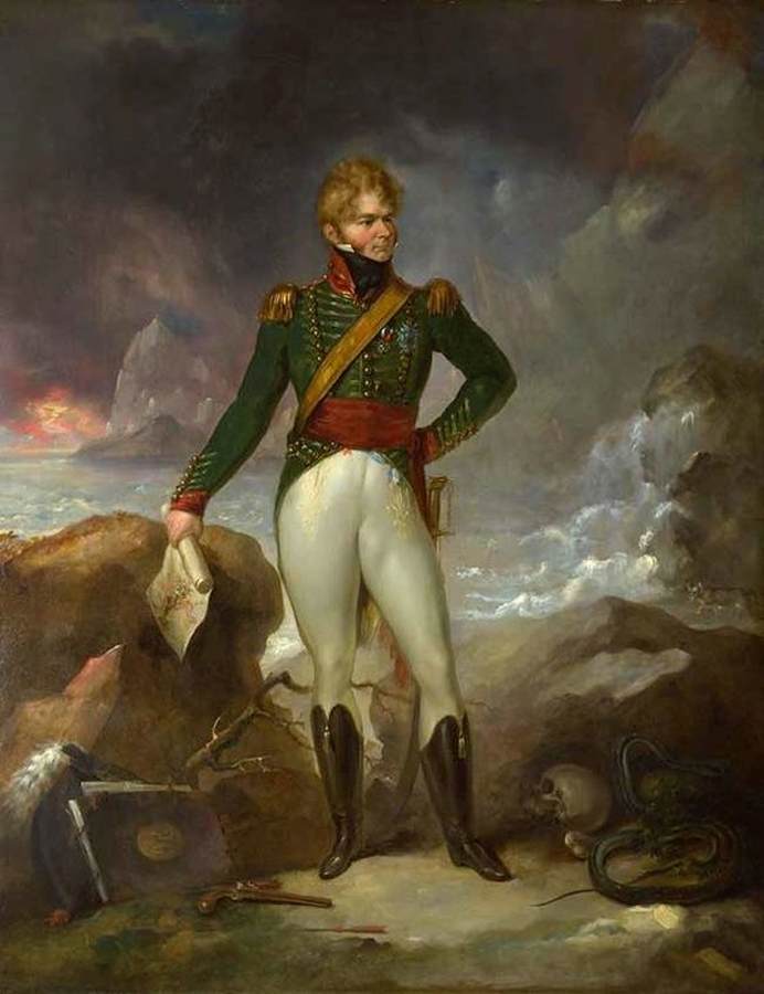 Portrait of Colonel (later General Sir) George De Lacy Evans