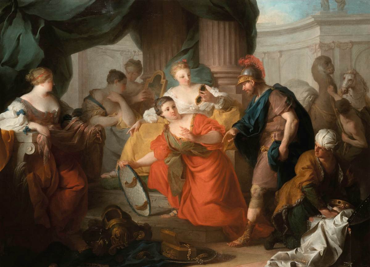 Ulysses Discovering Achilles among the Daughters of Lycomedes