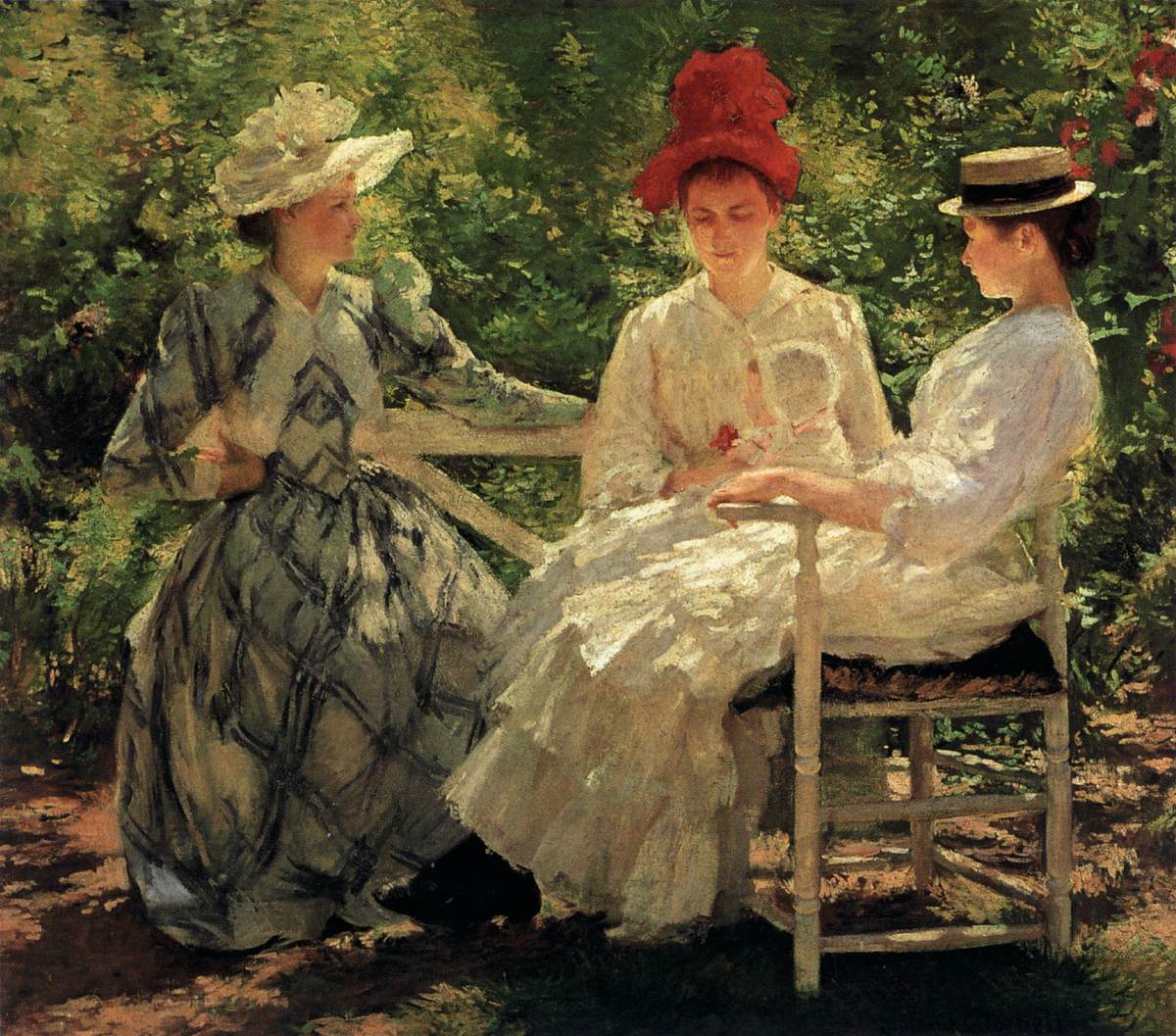 The Sisters - A Study in June Sunlight