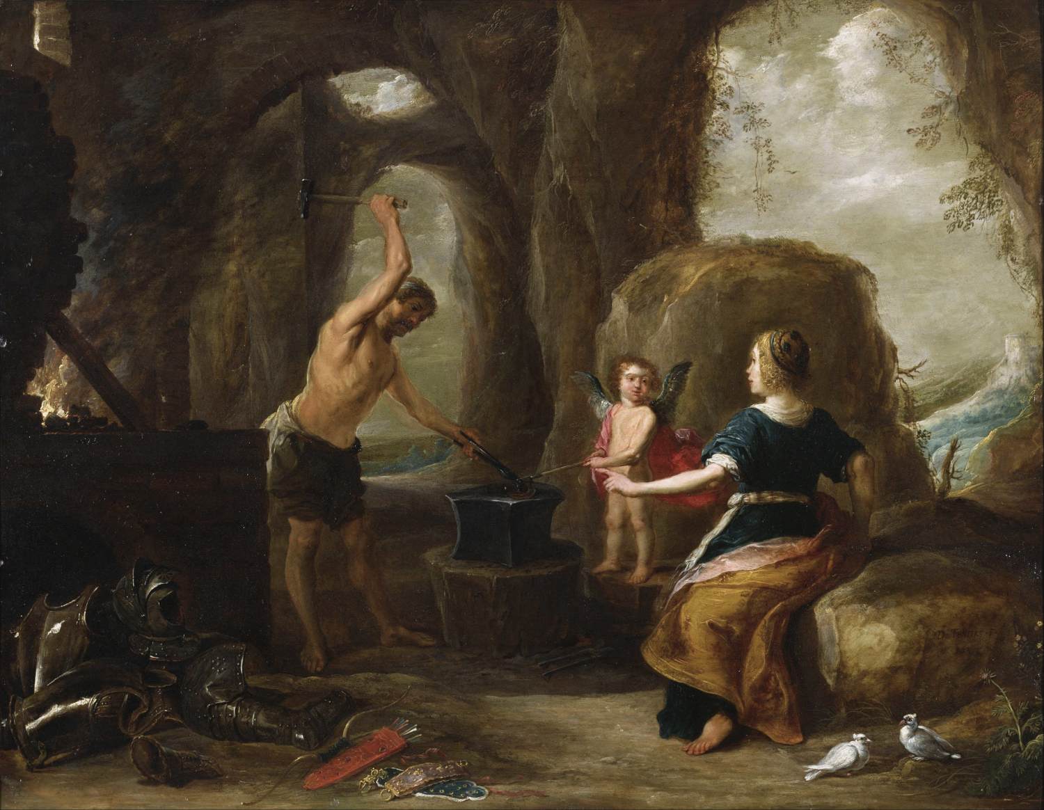 Venus Visiting Vulcan's Forge