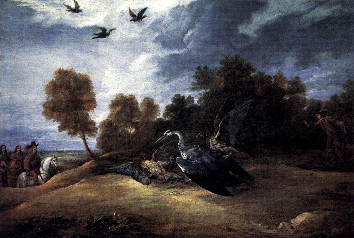 Heron Hunting with the Archduke Leopold Wilhelm