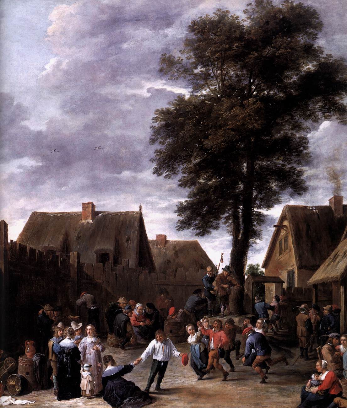 The Kermis at the Half Moon Inn (detail)