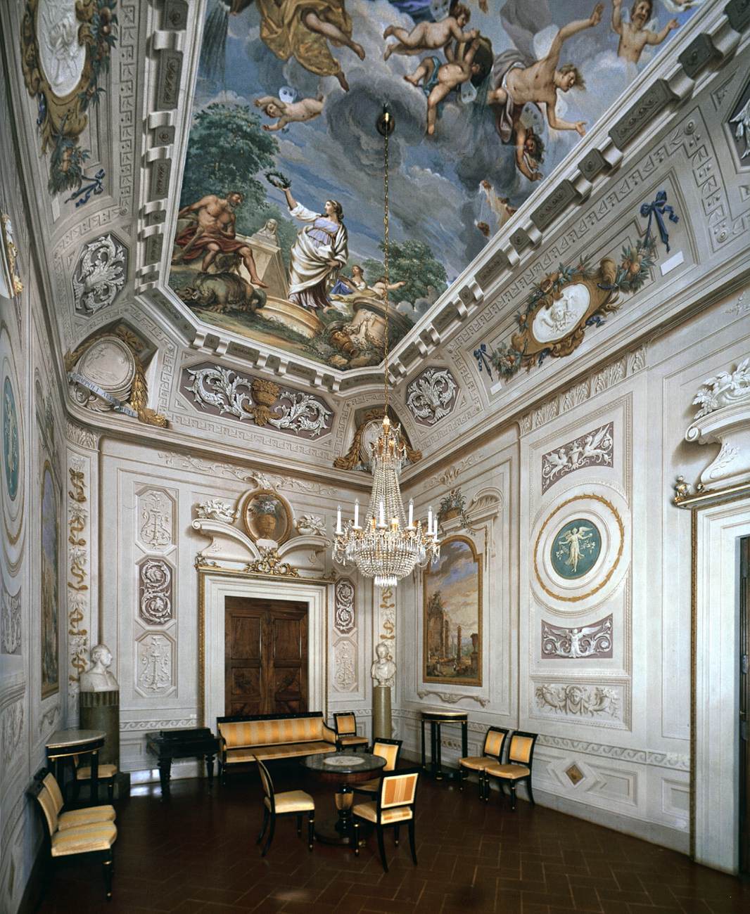 View of the Sala delle Opere e dei Giorni
