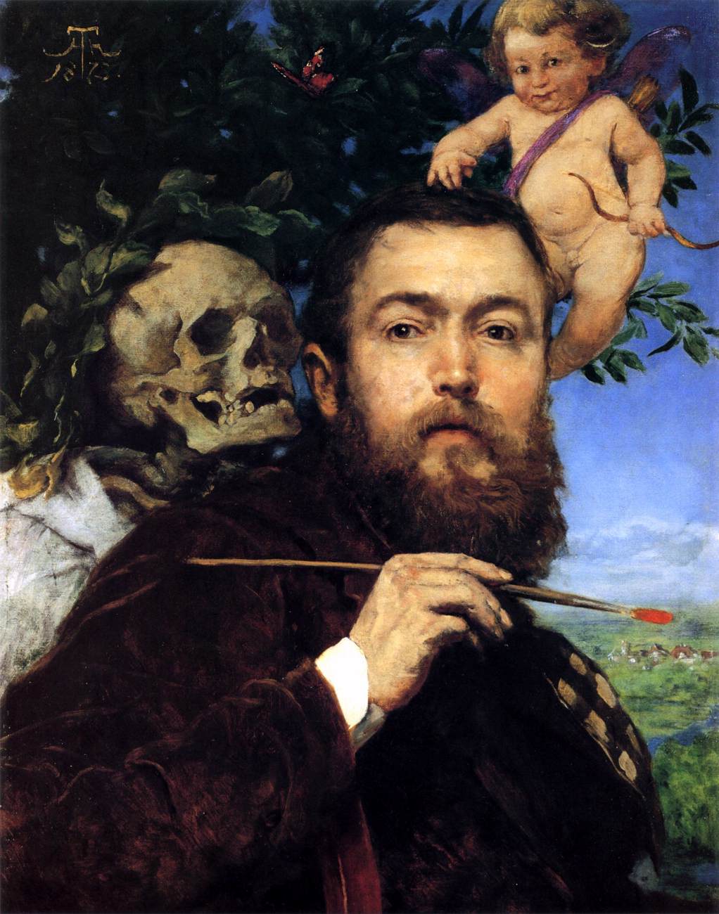 Self-Portrait with Love and Death
