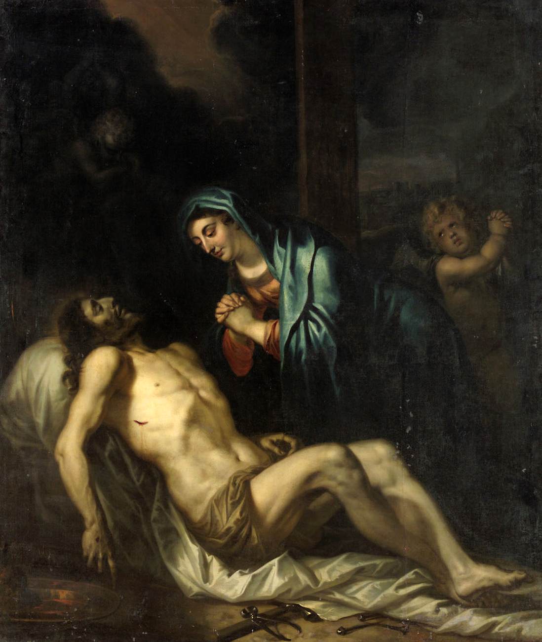 Lamentation over the Dead Christ
