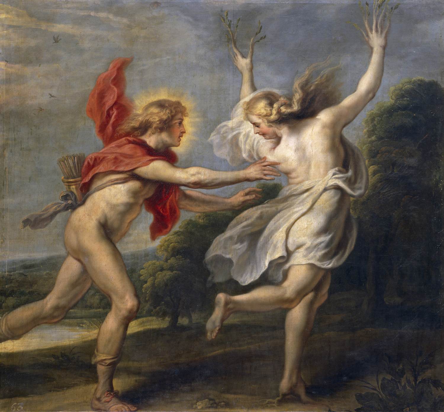Apollo Chasing Daphne