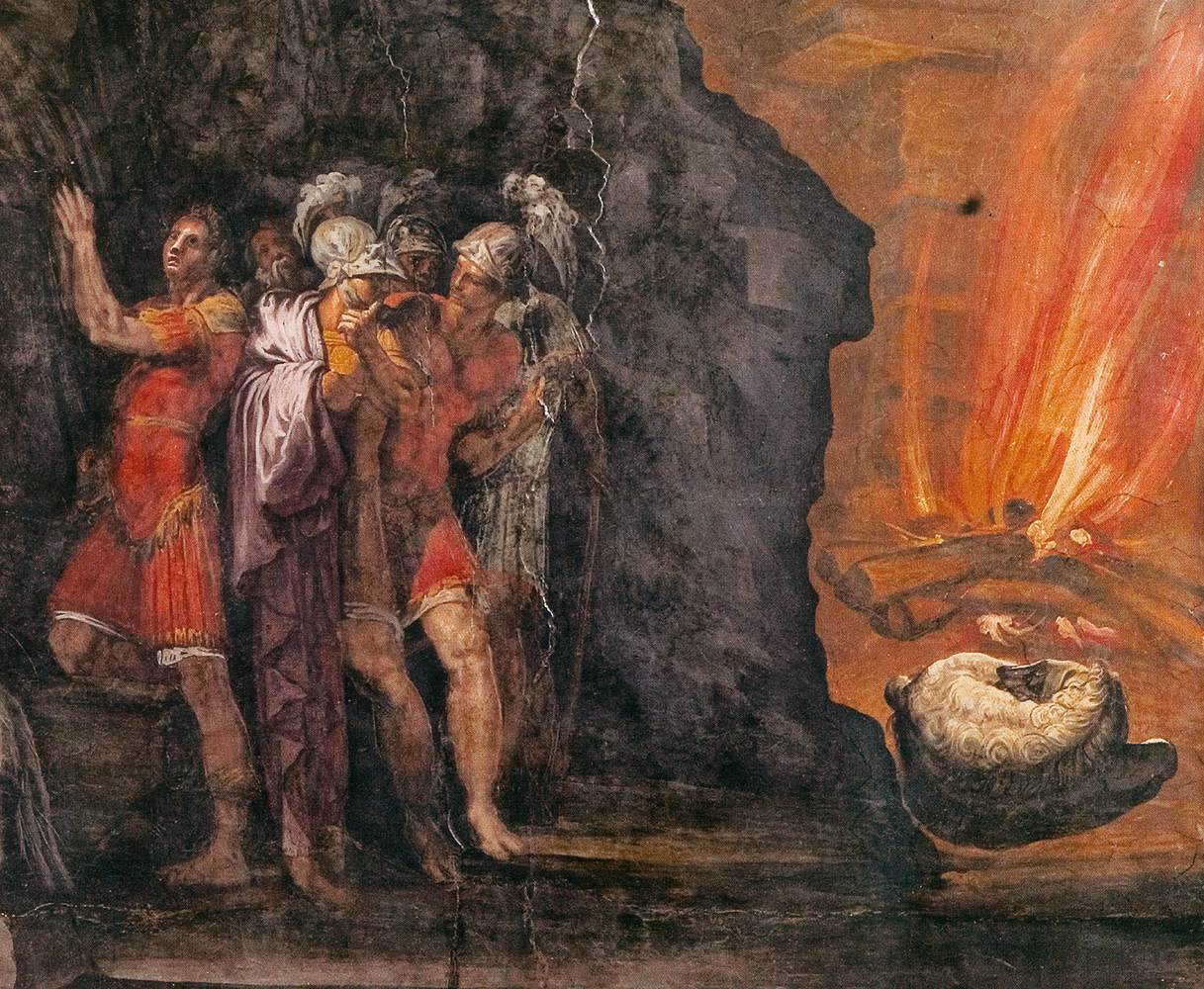 The Blinding of Polyphemus (detail)