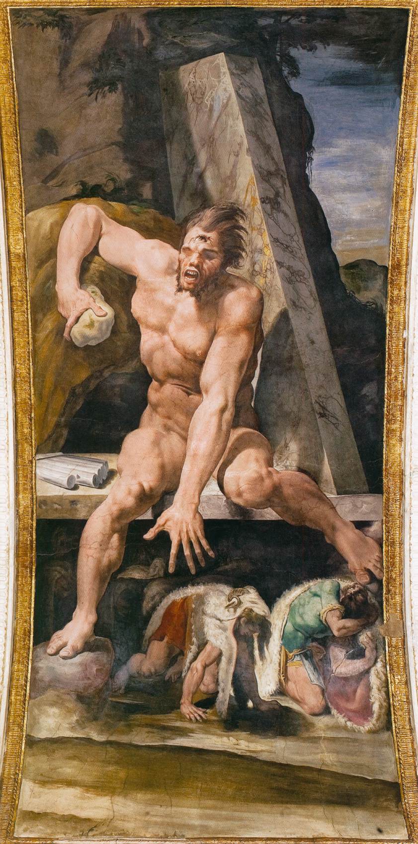 Polyphemus and the Flight of the Greeks (scene 2)