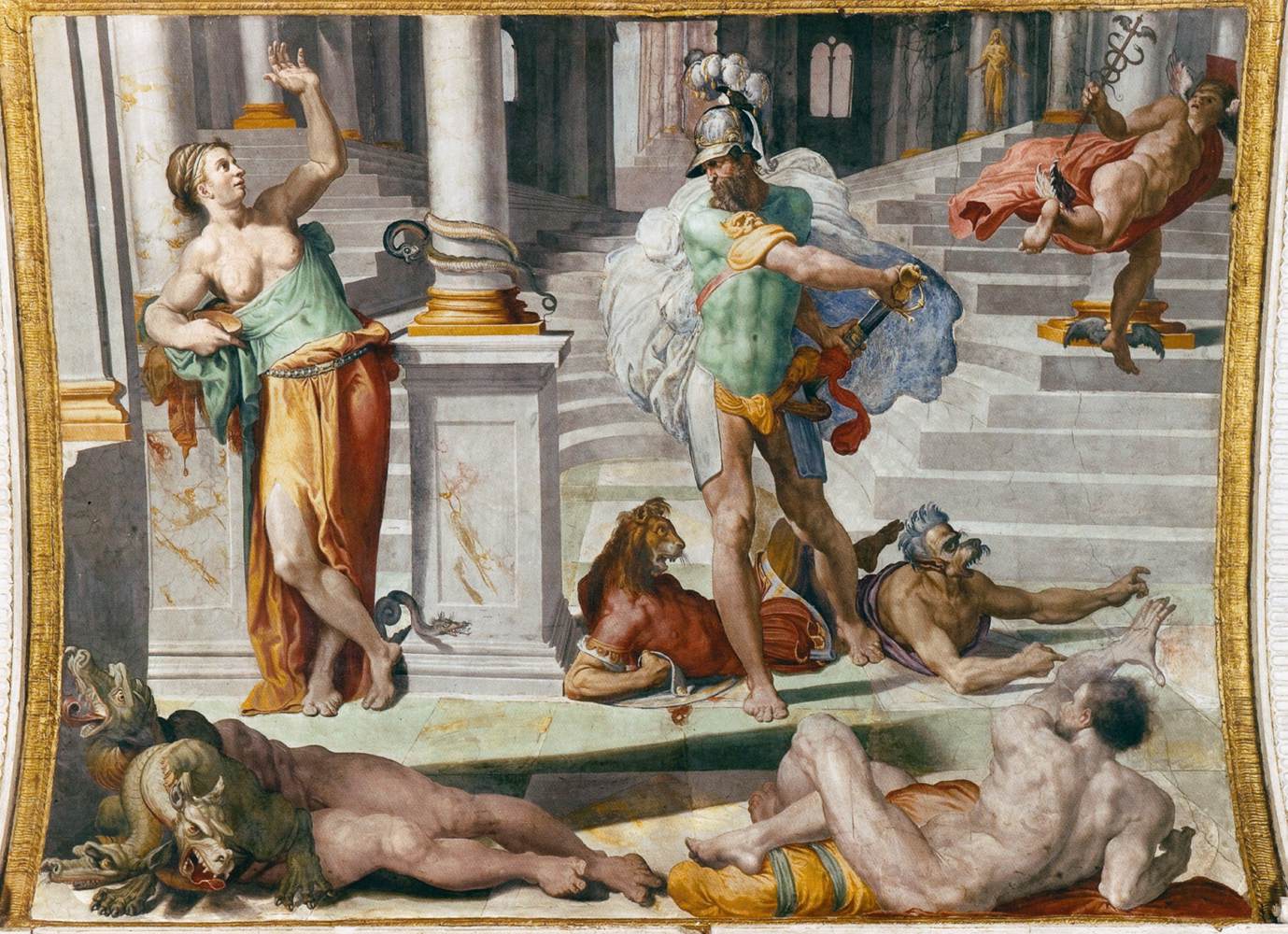 Odysseus and Circe (scene 5)