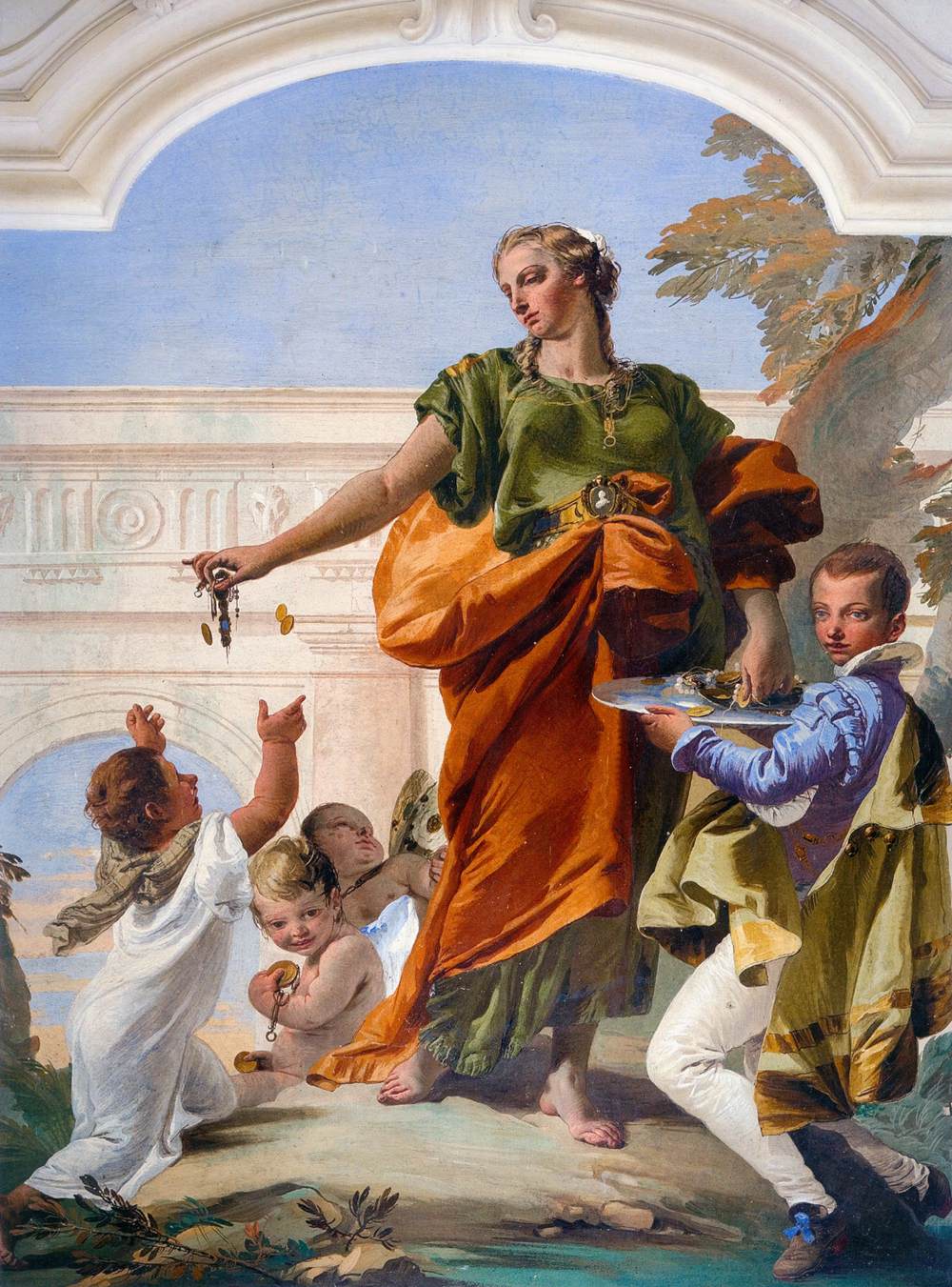 Liberality Dispensing Gifts