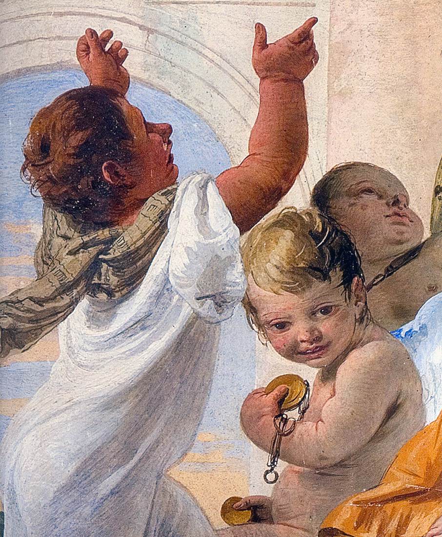 Liberality Dispensing Gifts (detail)
