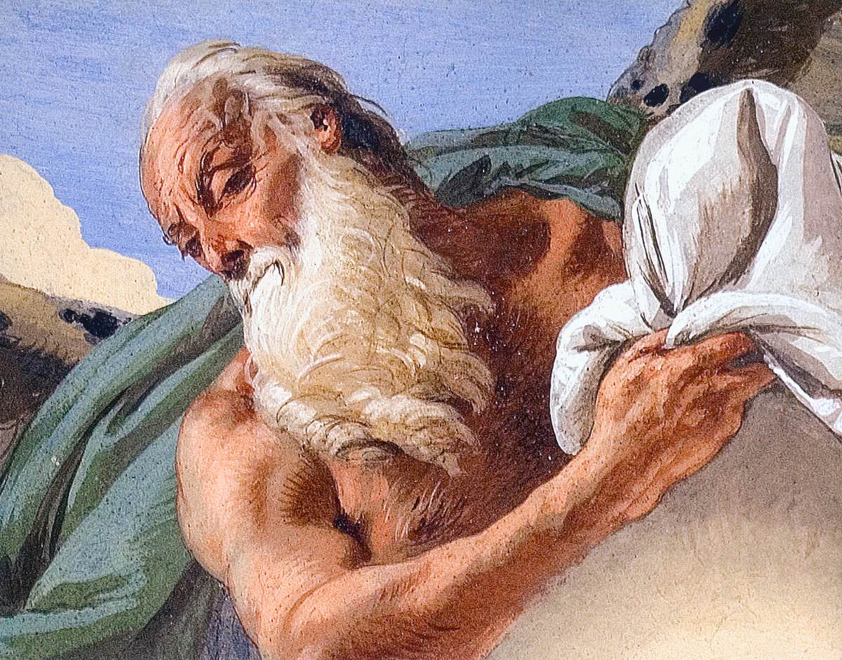 Time Revealing Truth and Casting Out Envy (detail)