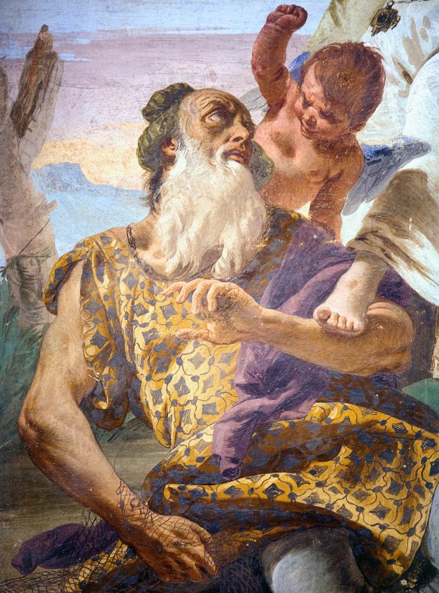 Innocence Casting Out Deception (detail)