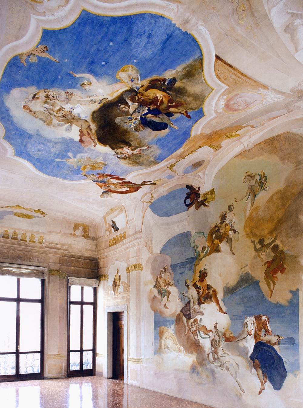 View of the main hall