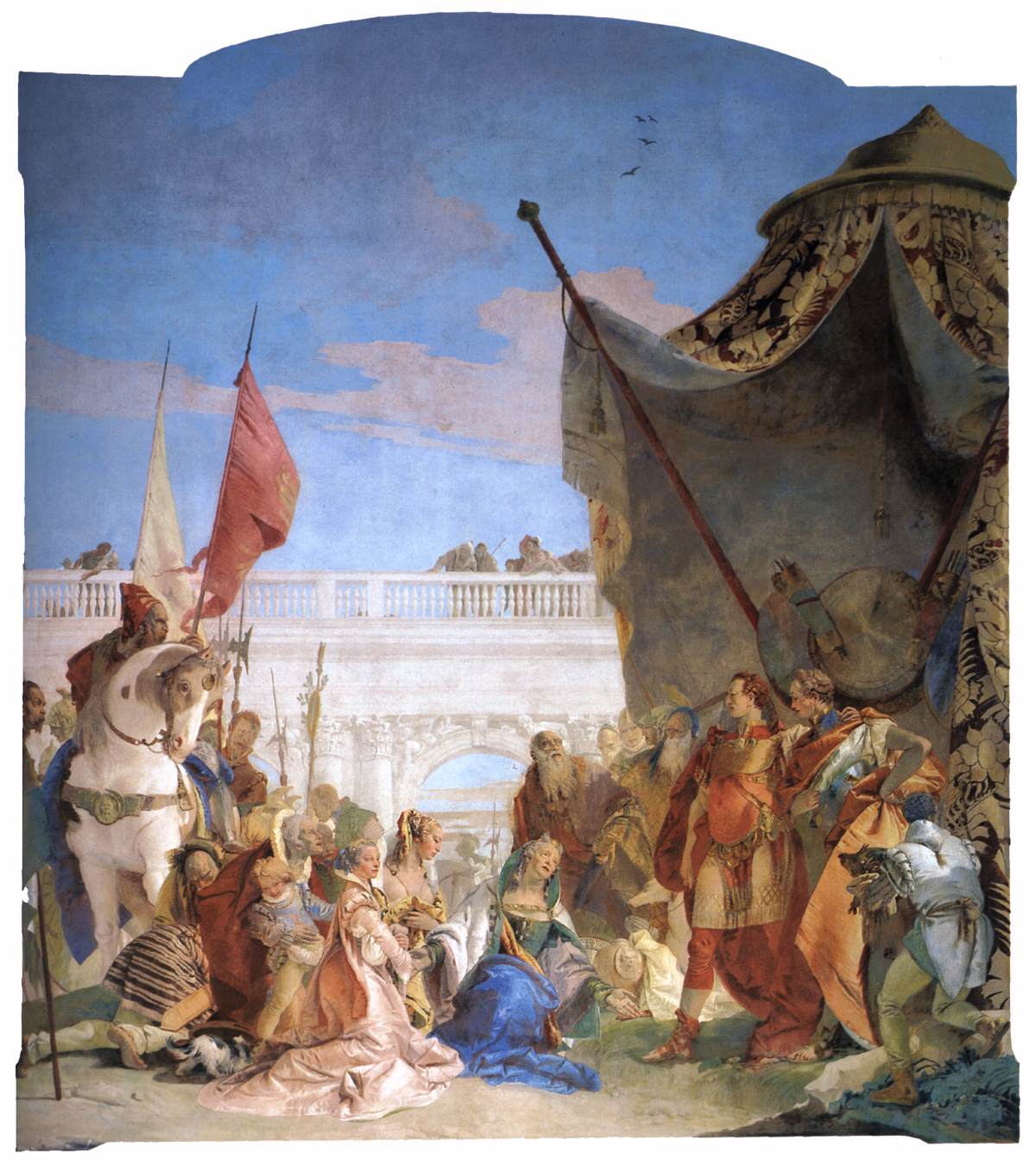 Family of Darius before Alexander