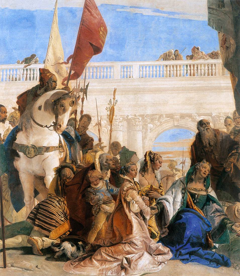 Family of Darius before Alexander (detail)