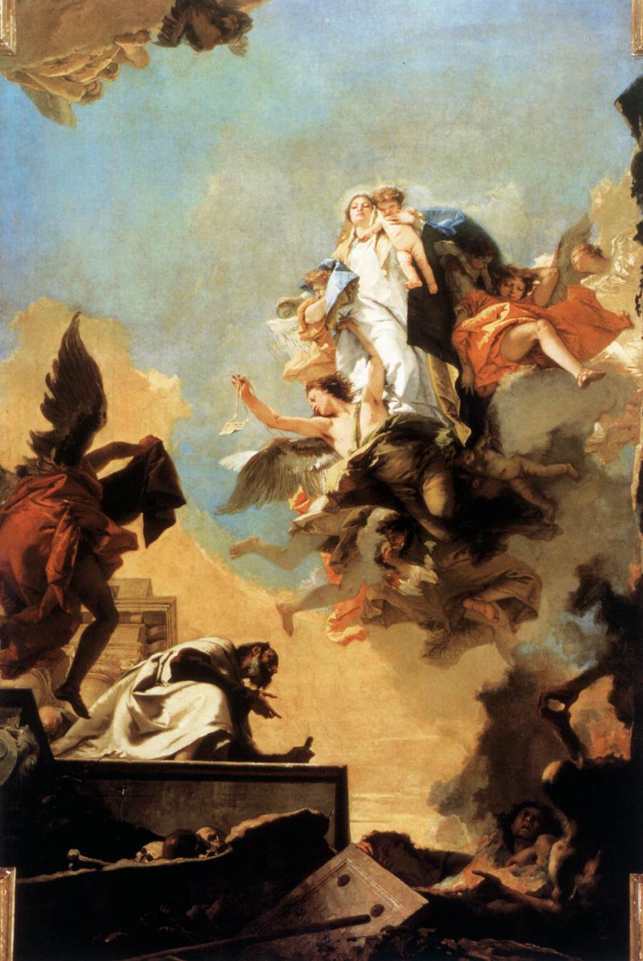 Apparition of the Virgin to St Simon Stock