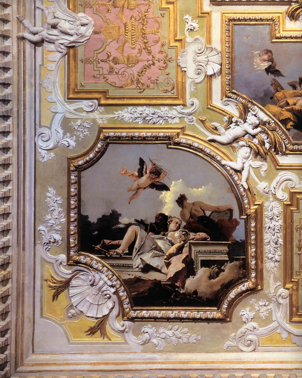 Ceiling decoration (detail)