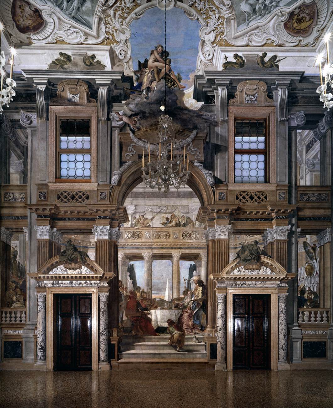 View of the east wall