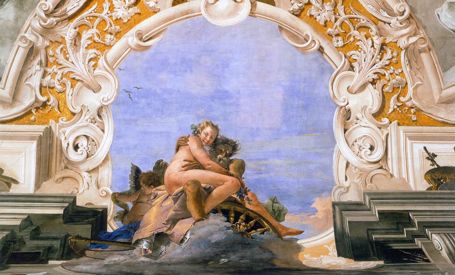 Pluto Abducting Persephone.