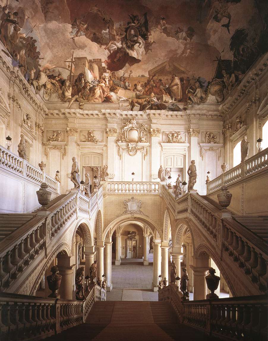 View of the stairwell
