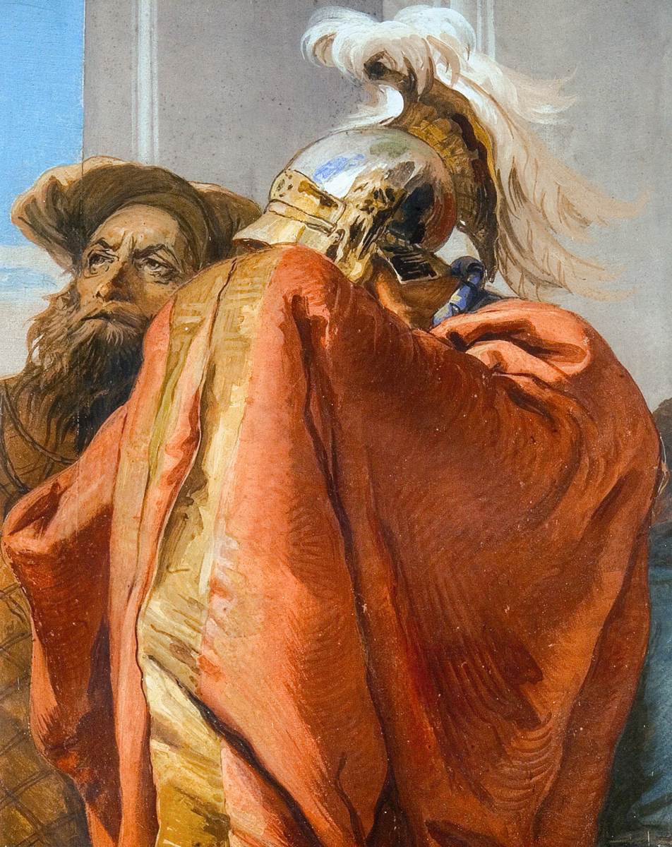 The Sacrifice of Iphigenia (detail)