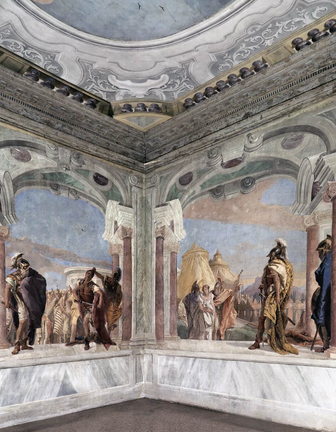 View of the room of Homer