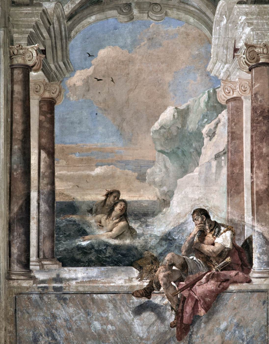 Thetis Consoling Achilles