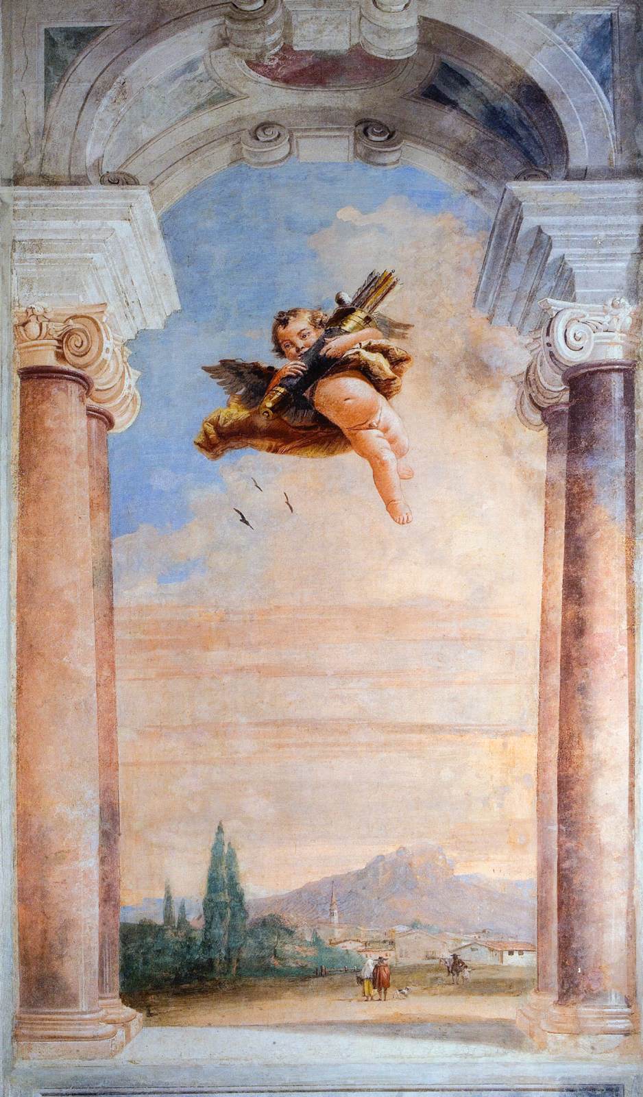 Landscape with Cupid