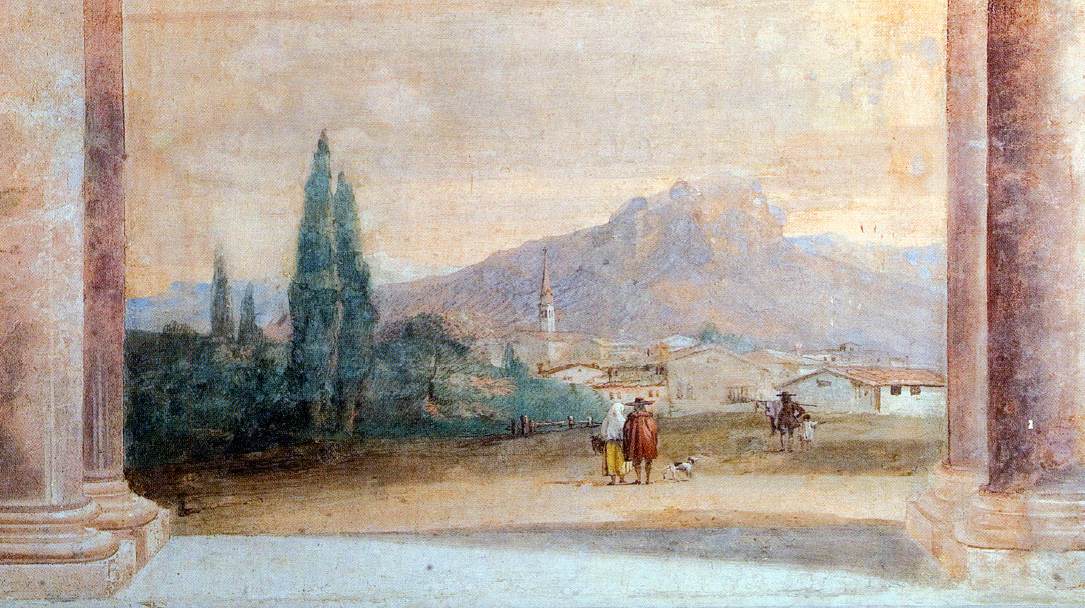 Landscape with Cupid (detail)