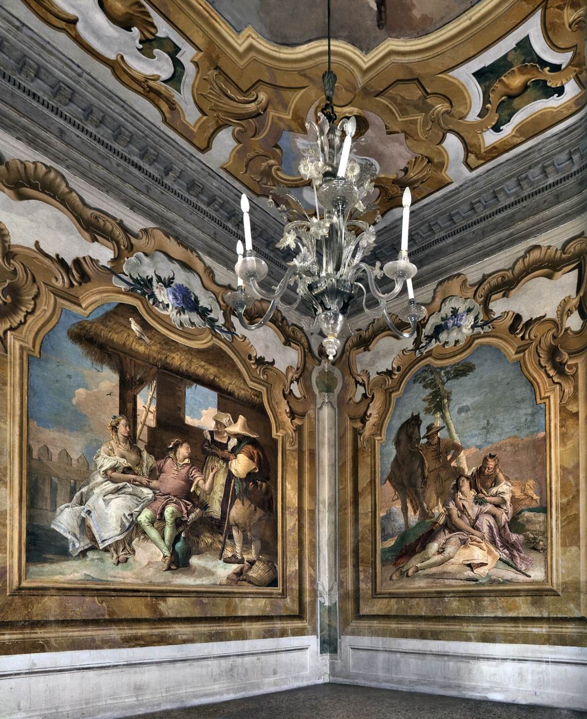 View of the room of Ariosto