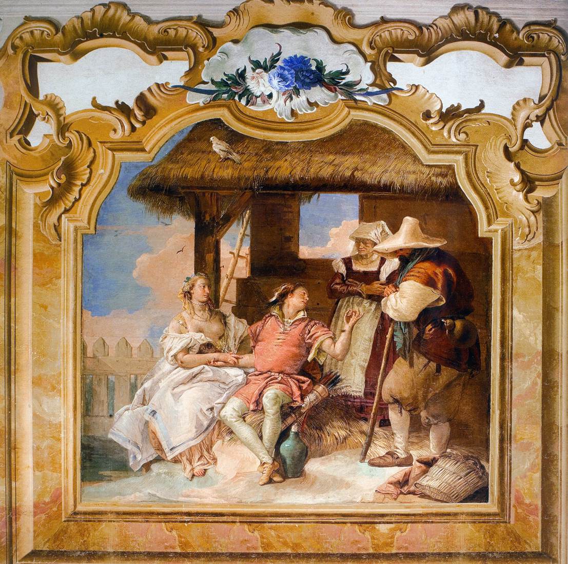 Angelica and Medoro with the Shepherds