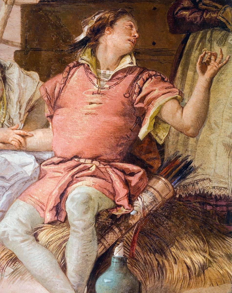 Angelica and Medoro with the Shepherds (detail)