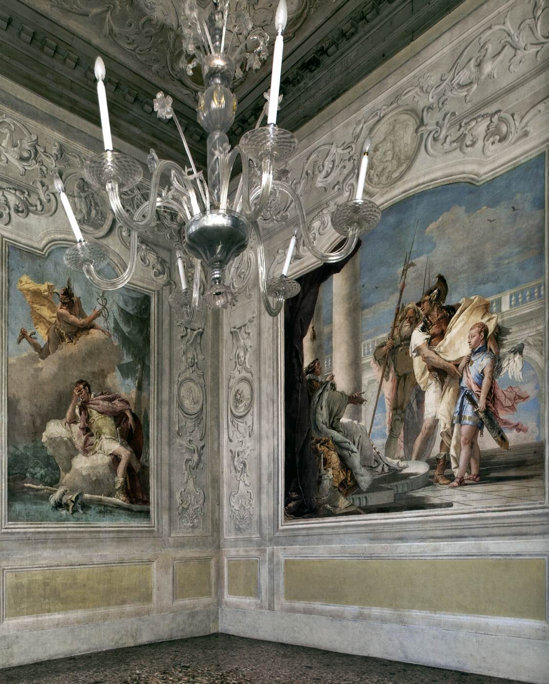 View of the room of Virgil