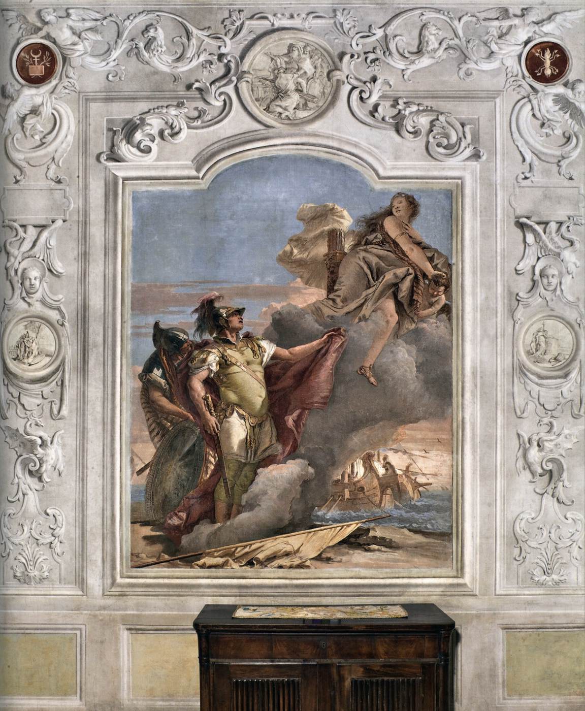 Venus Appearing to Aeneas on the Shores of Carthage