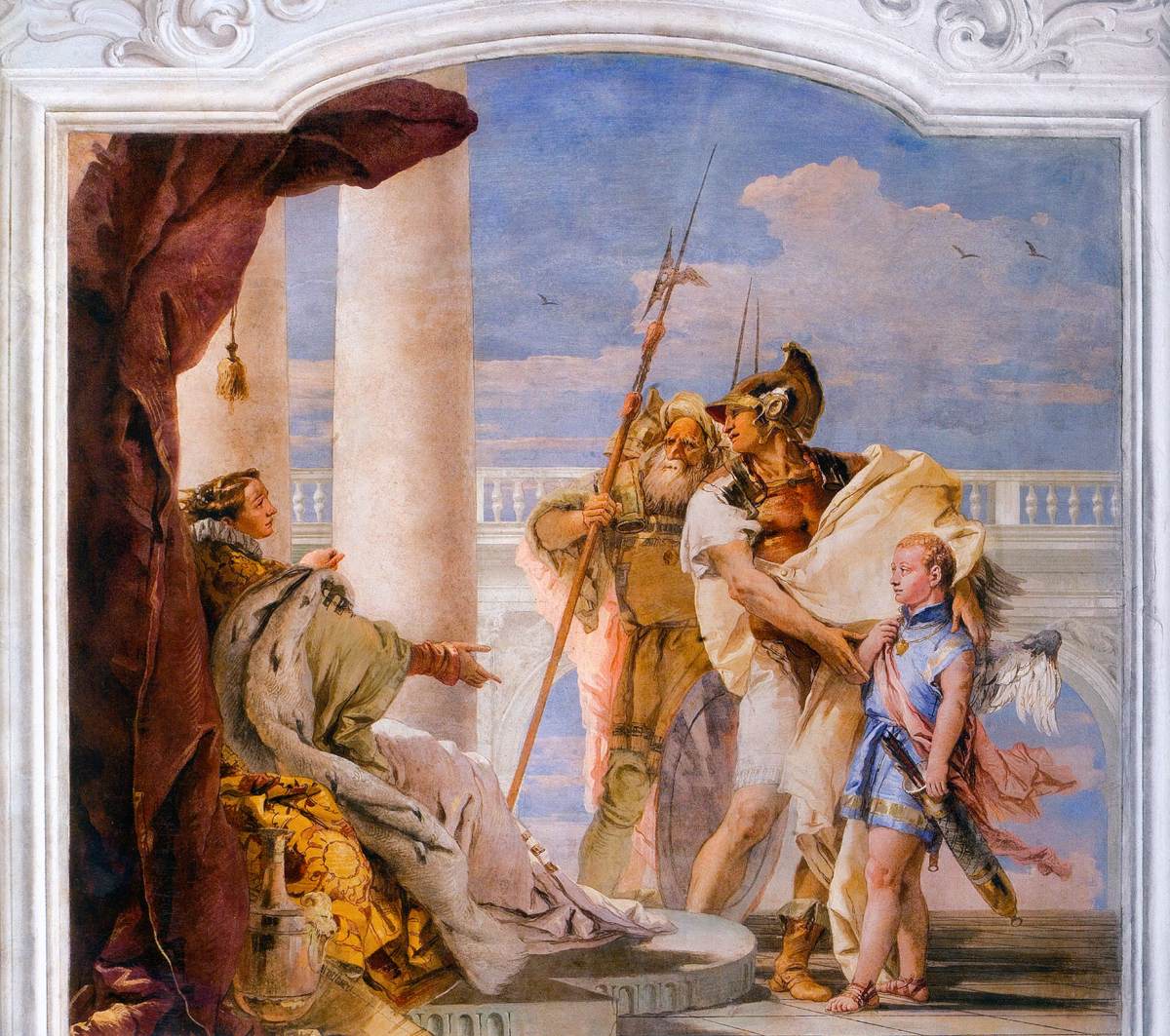 Aeneas Introducing Cupid Dressed as Ascanius to Dido