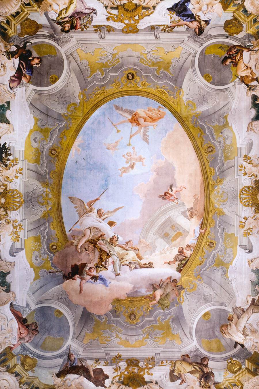 Allegory of Merit Accompanied by Nobility and Virtue